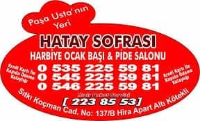 Hatay Sofrası Harbiye Ocak Başı